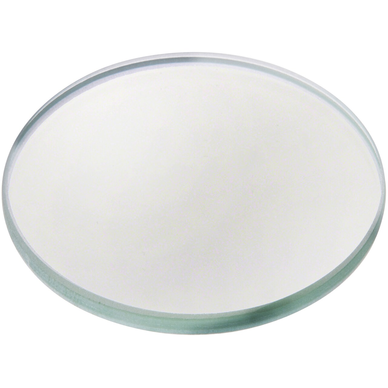 Plymor 2.5" Round, 3mm Thick Non-Beveled Glass Mirror Circle